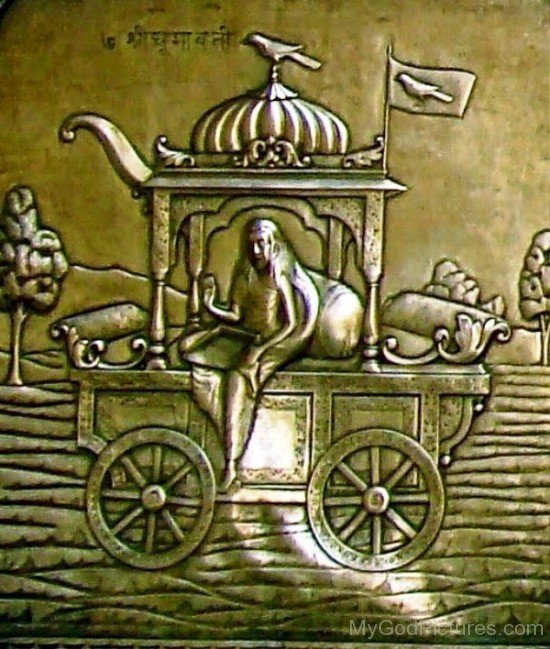 Sculpture Of Goddess Dhumavati-cb713