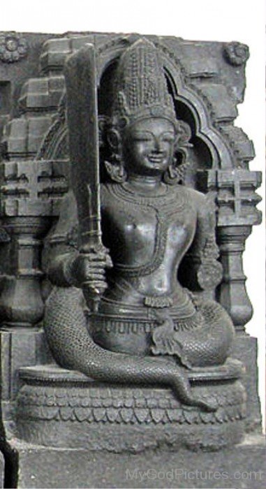 Sculpture Of Ketu-th77