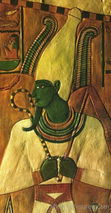 Sculpture Of Osiris-re334