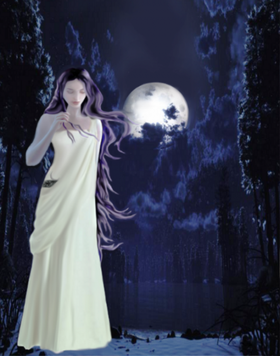 Selene Goddess Image-as110