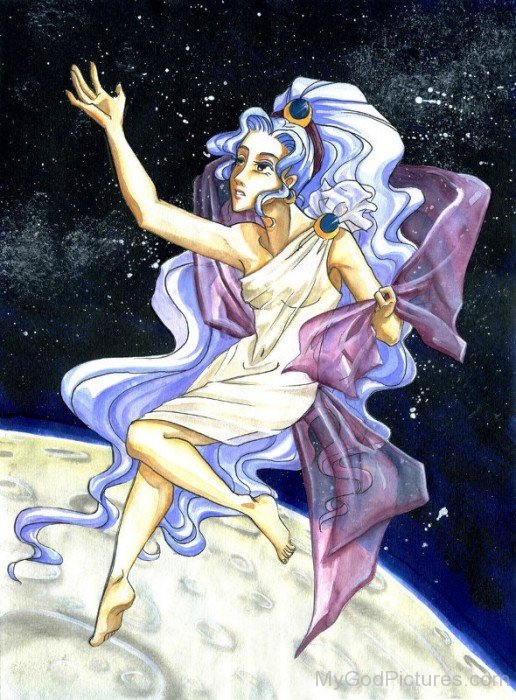 Selene Goddess Picture-as113