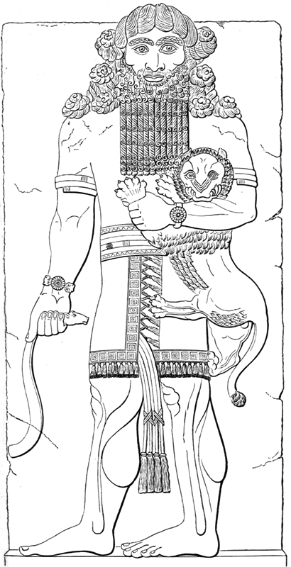 Sketch Of Gilgamesh