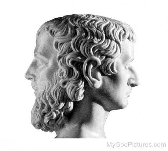 Statue Face Of Janus-xn910