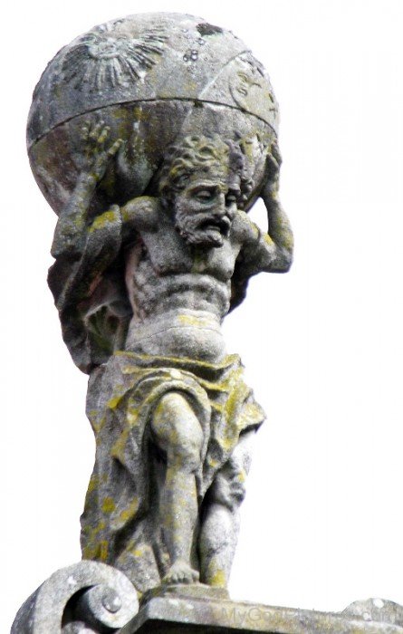 Statue Of Atlas-uy912