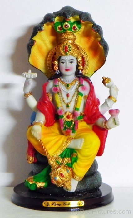 Statue Of God Mahavishnu-df425