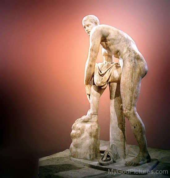 Statue Of Hermes-yb613