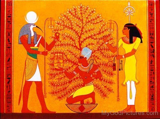 Thoth And Seshat-yb520