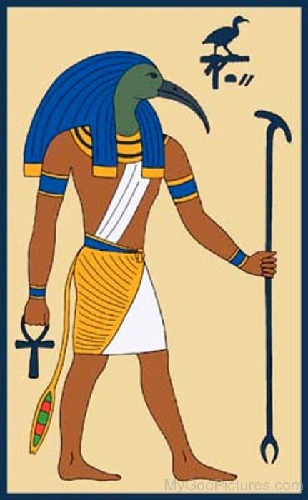 Thoth God Image-yb522