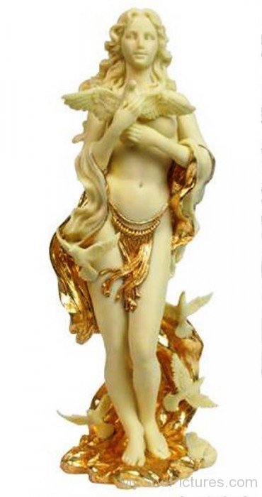 White Statue Of Aphrodite-wd410