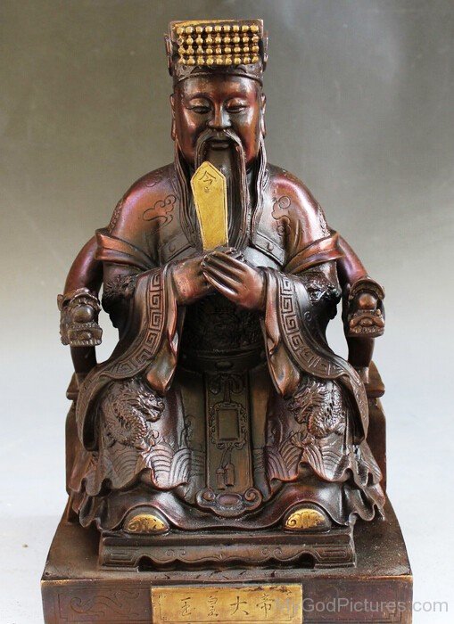 Bronze Statue Of Jade Emperor-rbu701