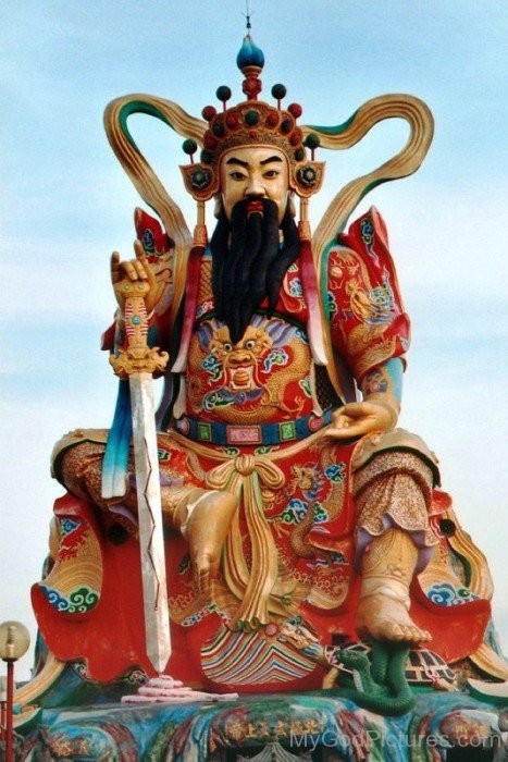 Giant Statue Of Shangdi-sxo903