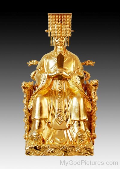 Golden Statue Of Jade Emperor-rbu705