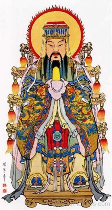 Yuanshi Tianzun God Image-rjy609