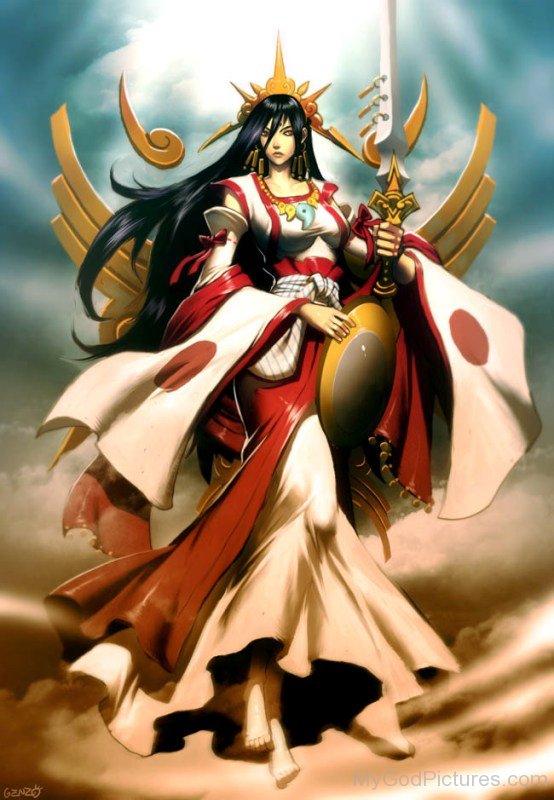 Amaterasu With Her Sword-lmn6708