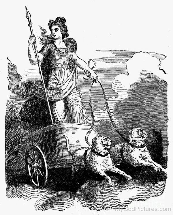 Frigg On Her Chariot-tbd6712