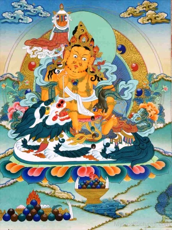 God Vaisravana Image-gss202