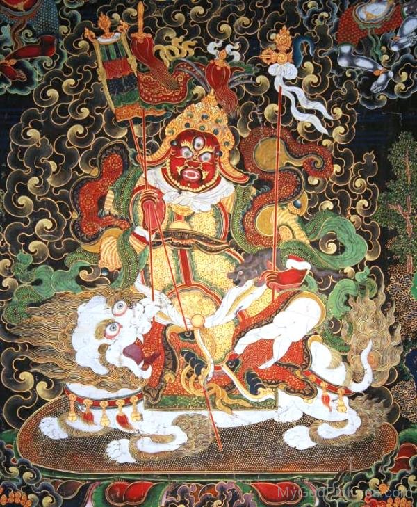 God Vaisravana Picture-gss203