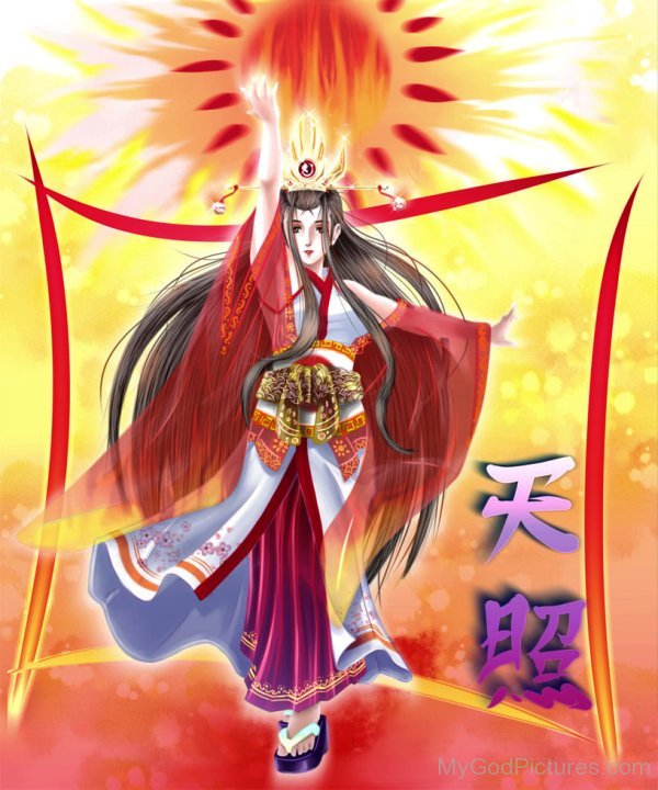 Goddess Amaterasu Image-lmn6713