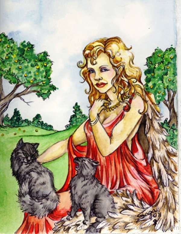 Goddess Of War Freyja-peh824