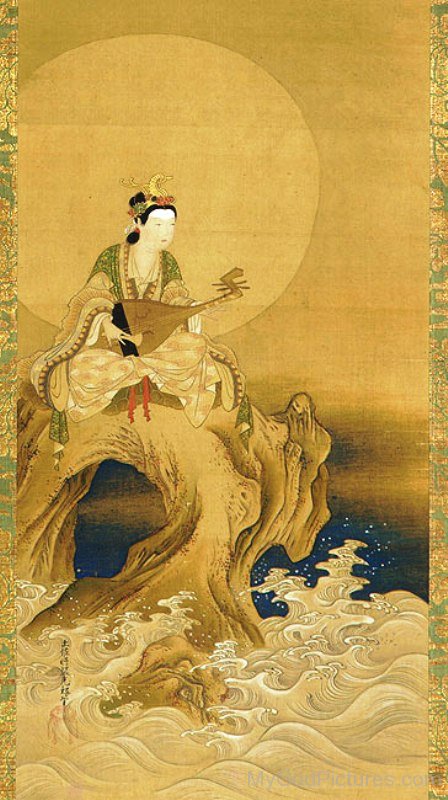 Picture Of Goddess Benzaiten-ur417