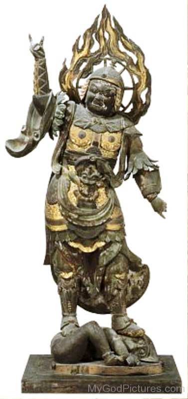 Statue Of Vaisravana-gss211