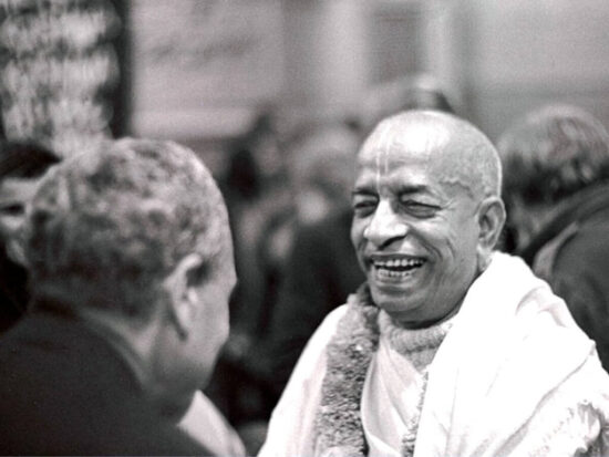 Amazing Image Of A. C. Bhaktivedanta Swami 