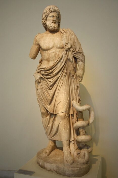 Image of Asclepius God