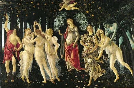 Goddess Flora With Friends